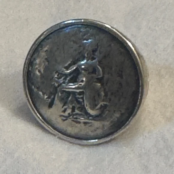 ✨SILPADA retired Roman coin sterling silver Ring ✨ - Picture 4 of 4